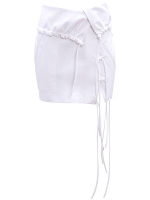 Altuzarra Hilaree asymmetric mini skirt - White