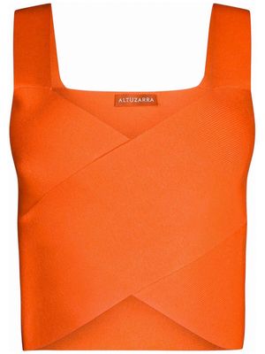 Altuzarra Mylas stretch-knit top - Orange