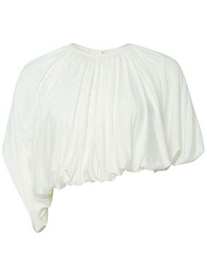 Altuzarra Naxos pleat-detailing blouse - White