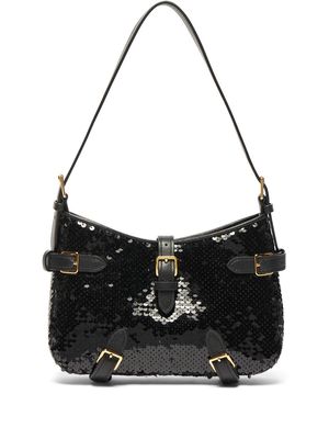 Altuzarra Play sequin-embellished mini bag - Black