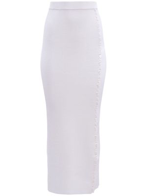 Altuzarra side slit skirt - White