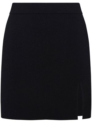 Altuzarra Sidiki side-slit miniskirt - Black