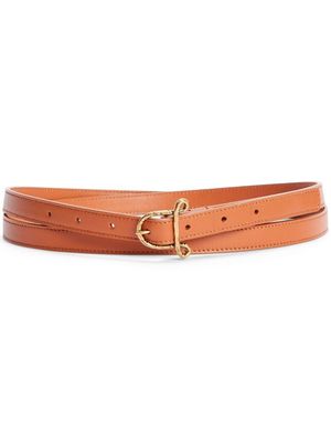 Altuzarra slim leather belt - Brown