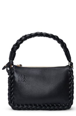 Altuzarra Small Braid Leather Shoulder Bag in Sb0001 Black