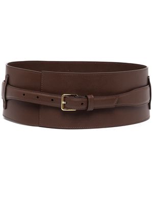 Altuzarra Wrap 90mm belt - Brown