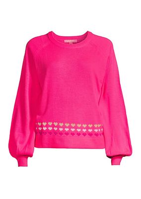 Alyona Mini Heart Sweater