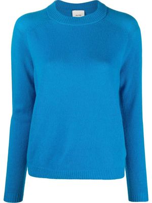 Alysi crew-neck knit jumper - Blue