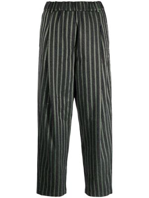 Alysi decorative-stitching straight-leg trousers - Grey