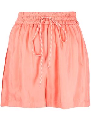 Alysi high-waist short shorts - Pink