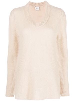 Alysi long-sleeve knit jumper - Neutrals