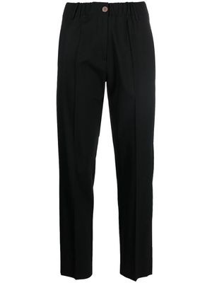 Alysi straight-leg tailored trousers - Black
