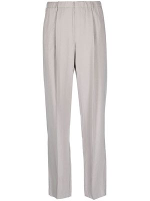 Alysi straight-leg tailored trousers - Grey