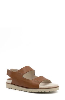 Amalfi by Rangoni Barbera Slingback Sandal in Whiskey Savana 