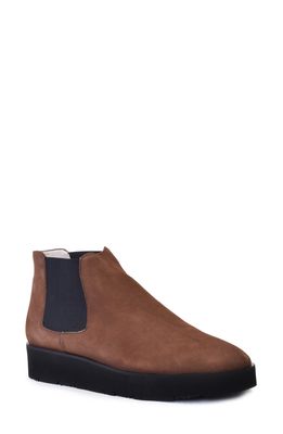 Amalfi by Rangoni Enrico Chelsea Boot in Castagno Cashmere Suede