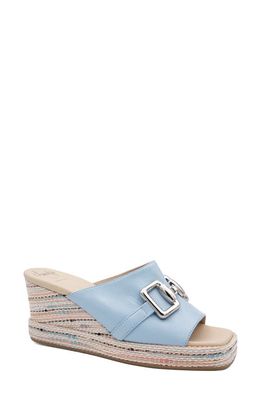 Amalfi by Rangoni Linet Wedge in Jeans Parmasoft