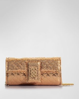 Amalfi Sequins Chain Shoulder Bag