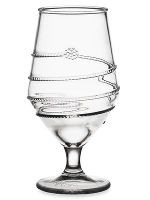 Amalia Acrylic Goblet - Clear - Clear