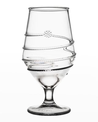 Amalia Clear Acrylic Goblet Glass