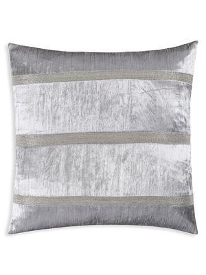Amani Velvet Down Pillow - Grey - Grey