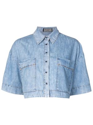 Amapô short sleeve shirt - Blue