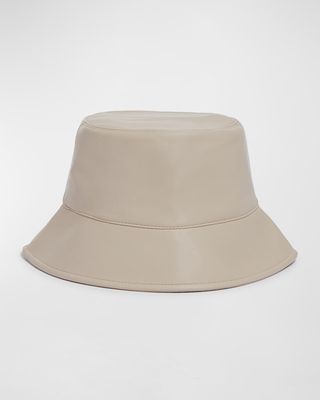 Amara Vegan Leather Bucket Hat
