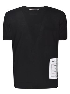 Amaranto Logo Short-sleeved Jumper