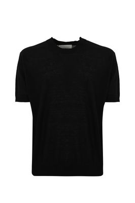 Amaranto T-shirt In Maglia Nero