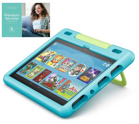 Amazon Fire 10 Kids Tablet 32GB Ages 3-7w/ Voucher