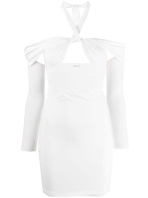 Amazuìn Romy cut-out detail dress - White