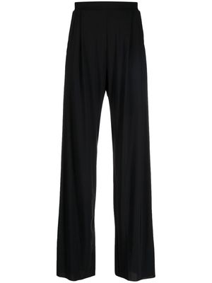 Amazuìn wide-leg high-waisted trousers - Black
