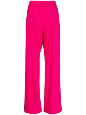 Amazuìn wide-leg high-waisted trousers - Pink