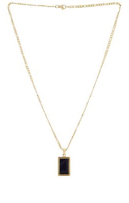 Amber Sceats x REVOLVE Clean Slate Necklace in Metallic Gold.