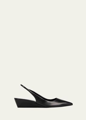 Amber Slingback Demi-Wedge Sandals