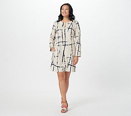 AmberNoon II by Dr. Erum Ilyas UPF 30 Lace-Up Tunic Cover-Up
