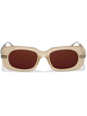 AMBUSH A-Chain square-frame sunglasses - Neutrals