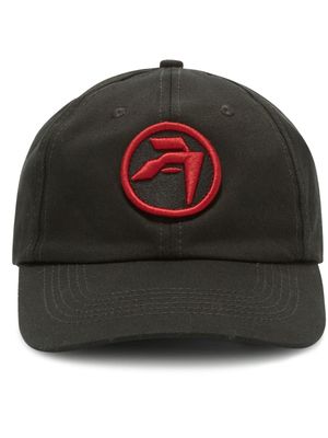AMBUSH Amblem-embroidery cotton baseball cap - Black