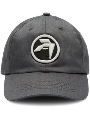 AMBUSH Amblem-patch cotton baseball cap - Grey