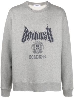 AMBUSH Ambush Academy cotton sweatshirt - Grey