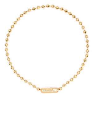 AMBUSH ball-chain choker necklace - Gold