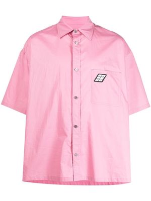 AMBUSH buttoned bowling shirt - Pink