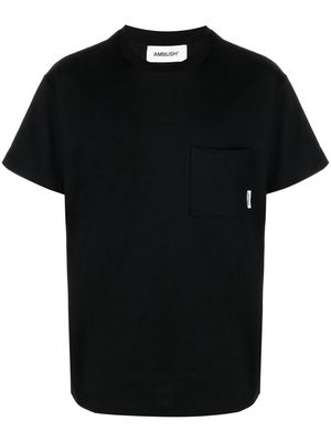 AMBUSH chest-pocket cotton T-shirt - Black