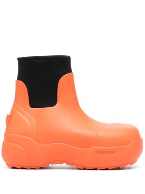 AMBUSH chunky-sole boots - Orange