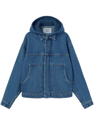 AMBUSH denim hoodie - Blue