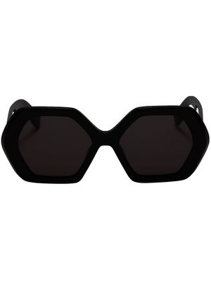AMBUSH Eirene oversized-frame glasses - Black