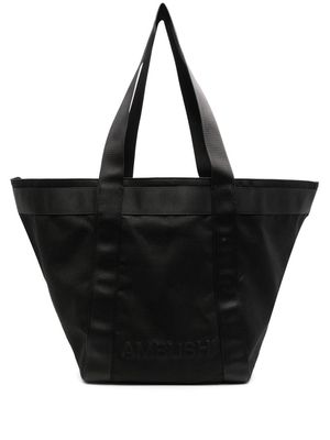 AMBUSH embossed-logo tote bag - Black