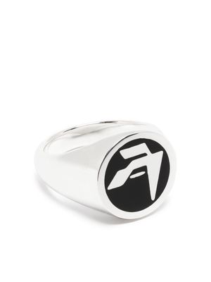 AMBUSH Epoxy Amblem ring - Silver