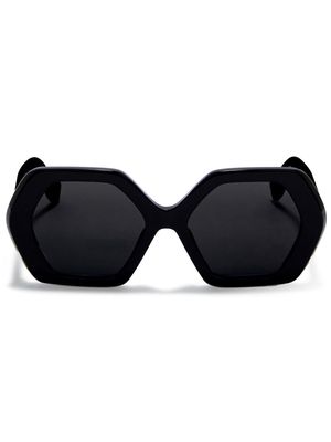 AMBUSH Eriene oversized sunglasses - Black