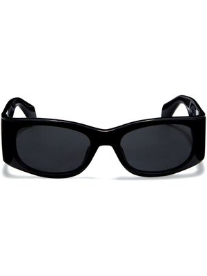 AMBUSH Gaea rectangle-frame sunglasses - Black