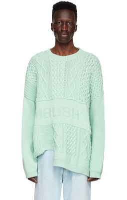 AMBUSH Green Cotton Sweater