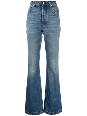 AMBUSH high-waisted flared jeans - Blue
